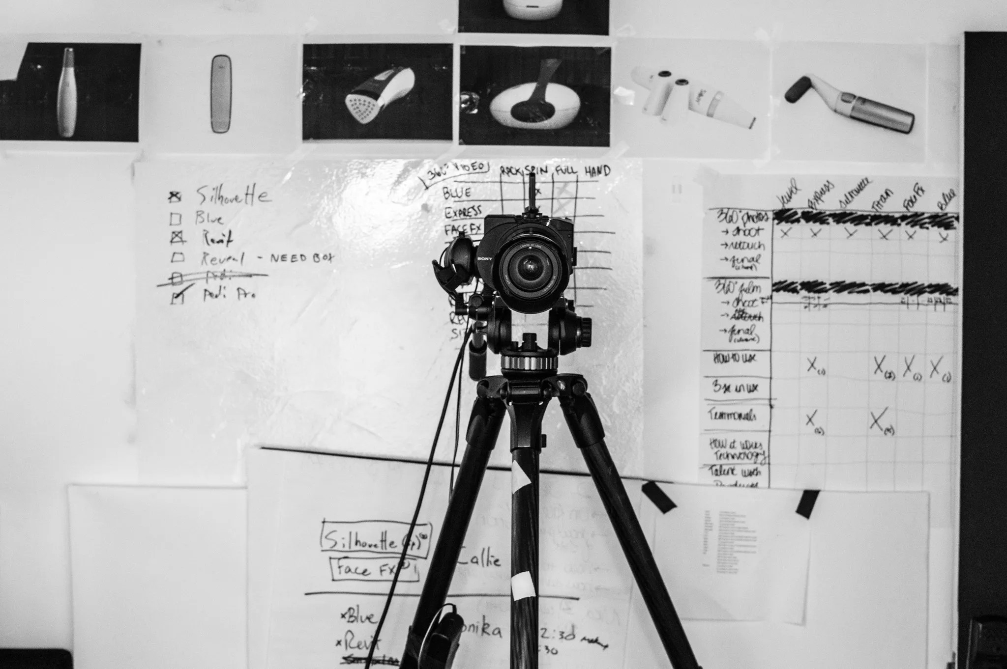A notebook and pen on a desk, for the Plan step
