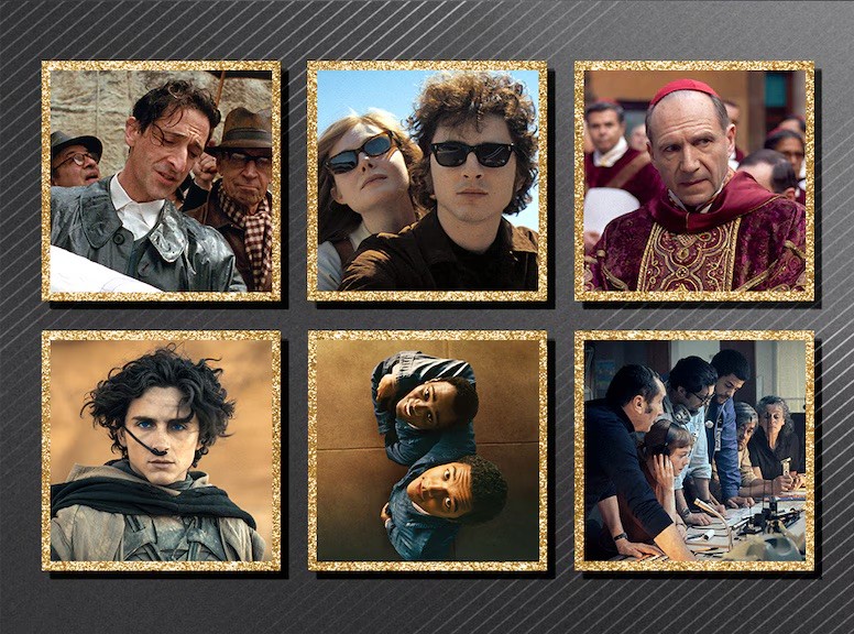 A red carpet crowd, for the Golden Globes 2025 recap