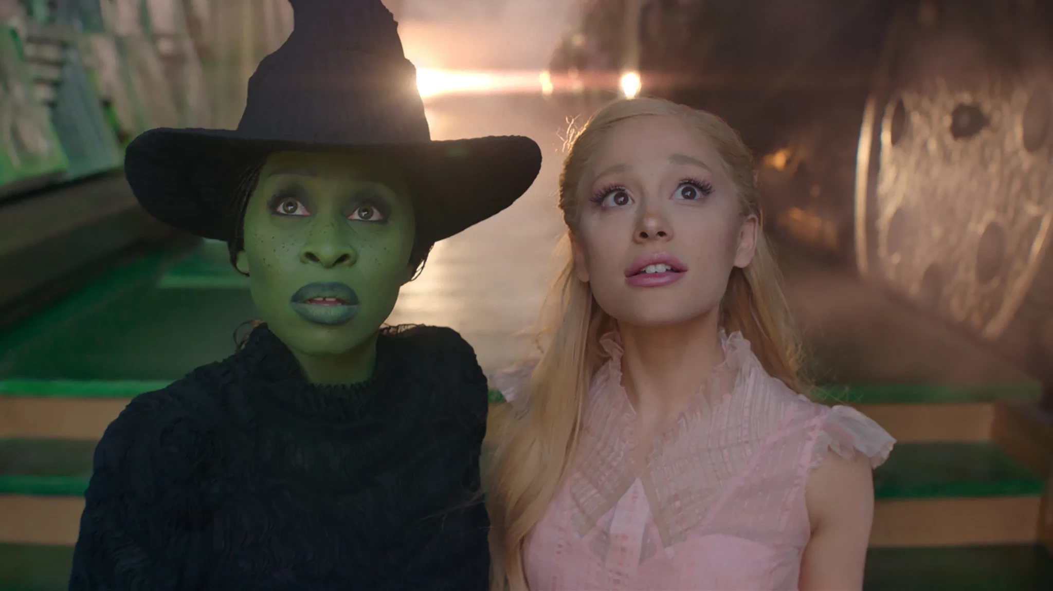 A still from Wicked, in the Golden Globes 2025 recap