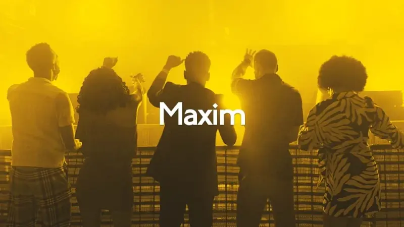 Maxim brand video thumbnail - lifestyle commercial production Superbowl