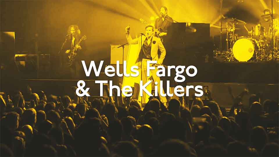 Wells Fargo concert event recap featuring The Killers - corporate event video production Minneapolis